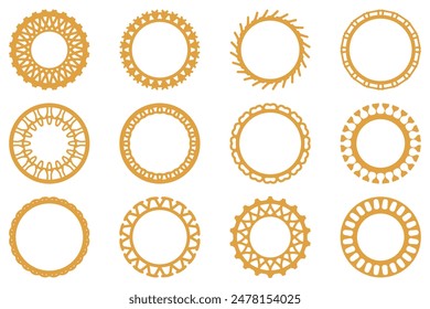 Diseño decorativo del marco del adorno