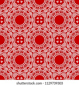 Decorative ornament Mandala. vector illustration. For fashion, print, sticker, icon.