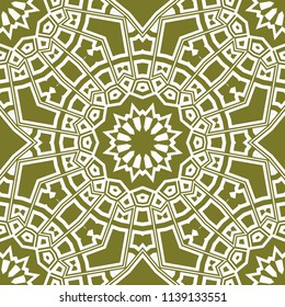Decorative ornament Mandala. vector illustration. For fashion, print, sticker, icon