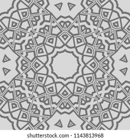Decorative ornament Mandala. vector illustration. For fashion, print, sticker, icon