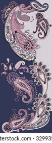 Decorative ornament Paisley