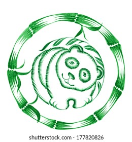 decorative ornament panda