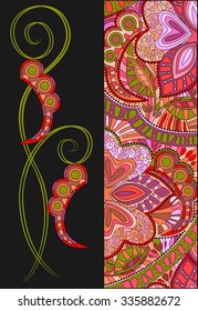 decorative ornament with pea