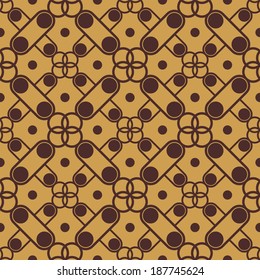Decorative ornament - seamless pattern