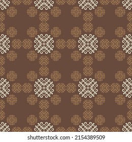 Decorative ornament seamless pattern background