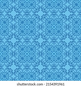 Decorative ornament seamless pattern background