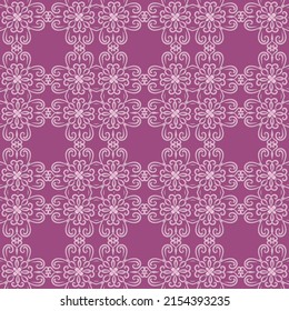 Decorative ornament seamless pattern background