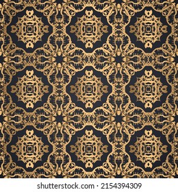 Fondo de patrón ininterrumpido adorno decorativo