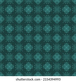 Decorative ornament seamless pattern background