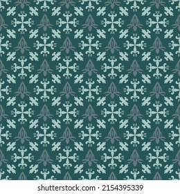 Decorative ornament seamless pattern background