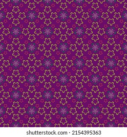 Decorative ornament seamless pattern background