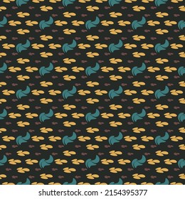 Fondo de patrón ininterrumpido adorno decorativo