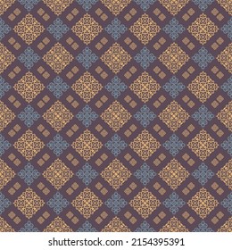Decorative ornament seamless pattern background