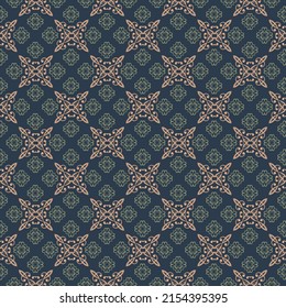 Decorative ornament seamless pattern background