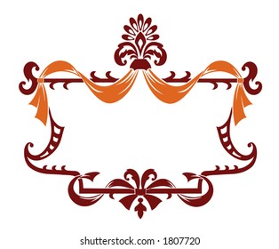 Decorative ornament. To see all my ornaments, search by keywords: "agb-ovect" or "agb-orastr"