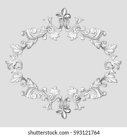 Decorative ornament style of the Renaissance,as the black-and-white engraving.