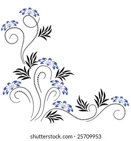 Decorative ornament for various design artwork