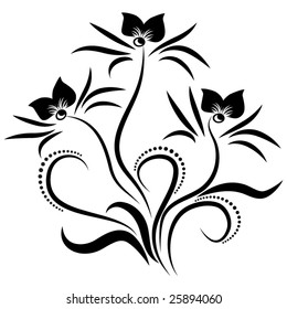 Decorative ornament for various design artwork