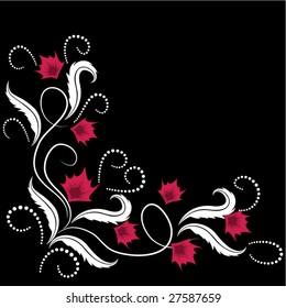 Decorative ornament for various design artwork