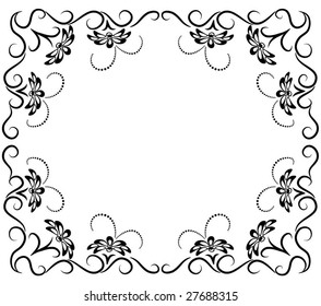 Decorative ornament for various design artwork