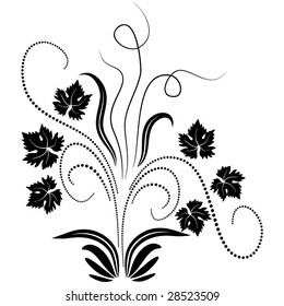 Decorative ornament for various design artwork