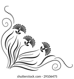 Decorative ornament for various design artwork