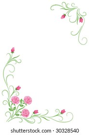 Decorative ornament for various design artwork
