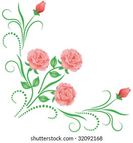 Decorative ornament for various design artwork