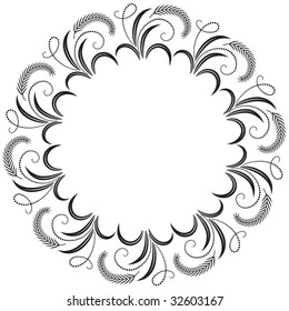 Decorative ornament for various design artwork