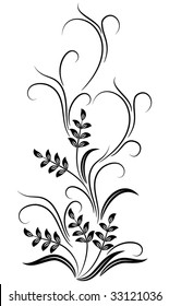 Decorative ornament for various design artwork