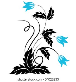 Decorative ornament for various design artwork