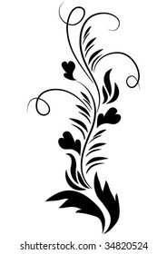 Decorative ornament for various design artwork