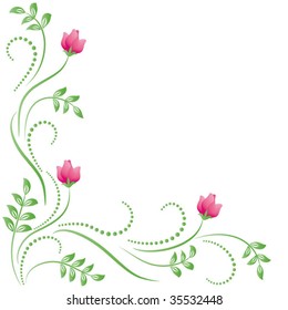 Decorative ornament for various design artwork