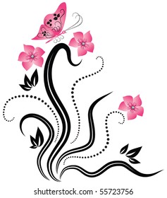 Decorative ornament for various design artwork