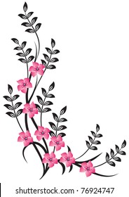Decorative ornament for various design artwork