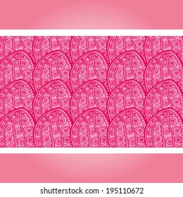 Decorative ornament. Vector the background. Oriental motif. Eastern European.