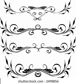 Decorative Ornament vector design elements