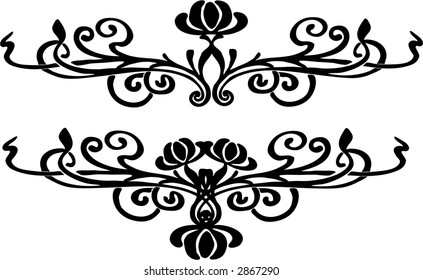 Decorative Ornament vector design elements