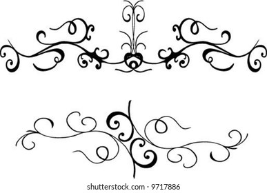 Decorative Ornament vector design elements