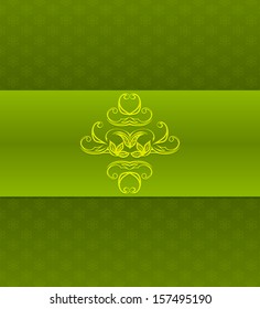 Decorative ornamental background