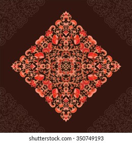 Decorative ornamental composition