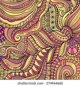 Decorative ornamental ethnic vector background