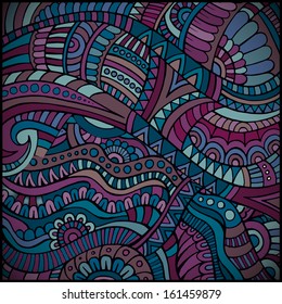 Decorative ornamental ethnic vector pattern