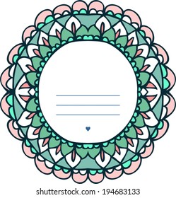 decorative ornamental frame