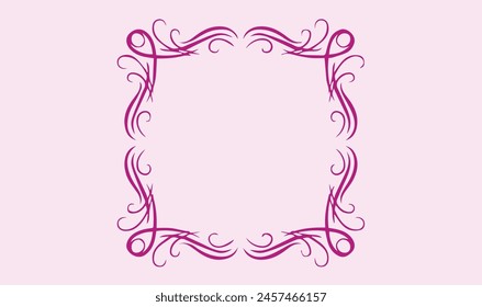 Decorative, Ornamental, Frame, Fancy, Border, .eps
