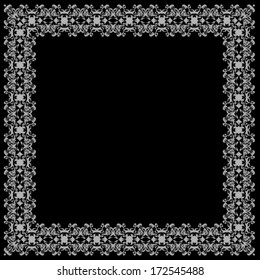Decorative Ornamental Frame for Text. Design element.