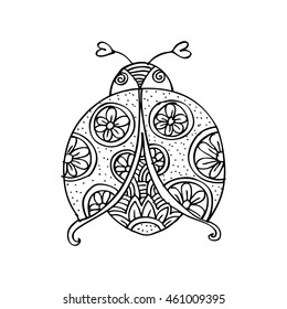 Decorative ornamental of ladybug