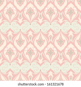 Decorative ornamental seamless pattern