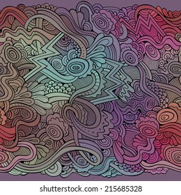 Decorative ornamental seamless pattern