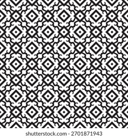 Decorative Ornate Diamond Shape Seamless Repeatable Pattern Ornament Background